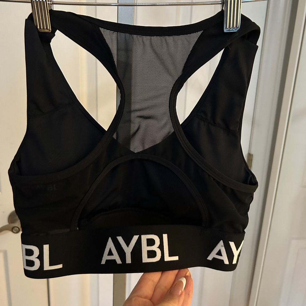 AYBL black training sports bra size small - Picture 4 of 5